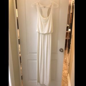 Derek Heart Racerback Maxi Off White